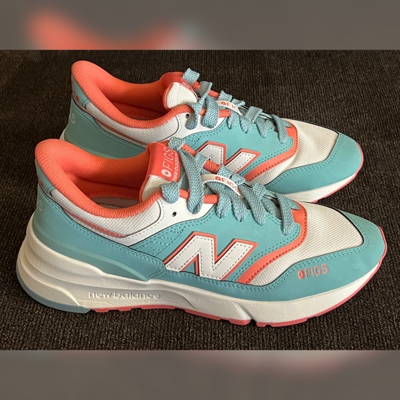 FIGS New Balance 997R Seaglass Color Women’s Shoes Size-8 - Picture 4 of 14